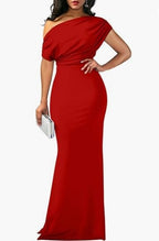 Isla Turner | One-Shoulder Maxi Party Dress For Women