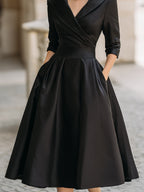 Coraline | Elegant V-Neck Evening Dress
