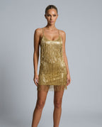 Ruby Tindall | Sequin Fringe Mini Dress For Women