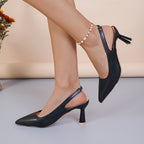 Sophia | Elegant Slingback Pointed Heels