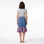 Audrey Denim Mermaid Skirt