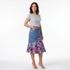 Audrey Denim Mermaid Skirt