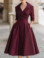 Coraline | Elegant V-Neck Evening Dress