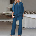 Giovanna Ricci | Elegant Layered Two-Piece Set For Women