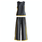 Ivy Blackwell | Linen Look Two-Piece Set For Women