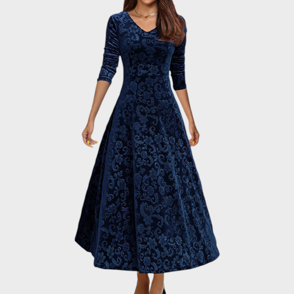Debbie | Velvet Holiday Dress