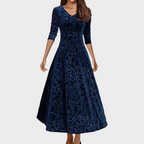 Debbie | Velvet Holiday Dress