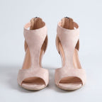 Sofia Laurent | Elegant Open Toe Heels For Women