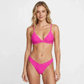 Tahlia Brooks | Hot Pink Triangle Bikini Set For Women