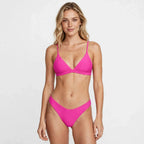 Tahlia Brooks | Hot Pink Triangle Bikini Set For Women