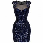 Isla Robertson | Sequin Mini Cocktail Dress For Women
