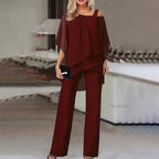 Giovanna Ricci | Elegant Layered Two-Piece Set For Women