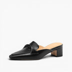 Marloe Pointed Leather Mules