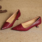 Serane Leather Heels