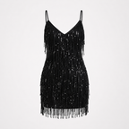 Ruby Tindall | Sequin Fringe Mini Dress For Women