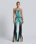 Harper Tindall | Printed Halter Neck Jumpsuit For Women