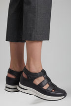 Women's Platform Sandals with Adjustable Straps and Cushioned Sole