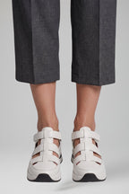 Women's Platform Sandals with Adjustable Straps and Cushioned Sole