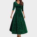 Debbie | Velvet Holiday Dress