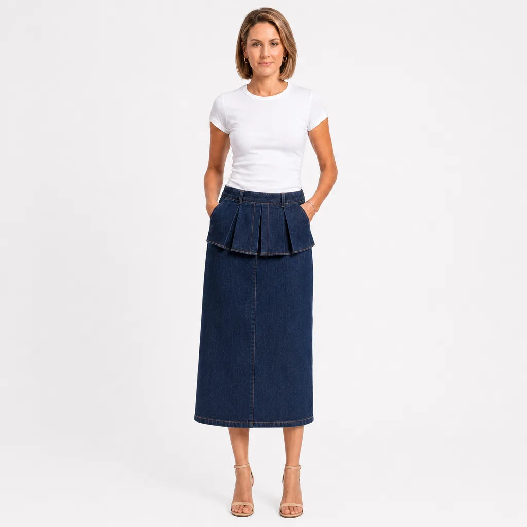 Gemma | Women's Denim Skirt