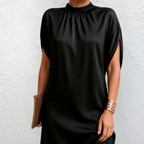 Scarlett | Flattering Crew Neck Dress