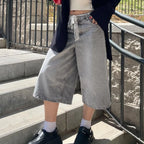 Women's Jeans | Wide Leg Cropped Denim Culotte